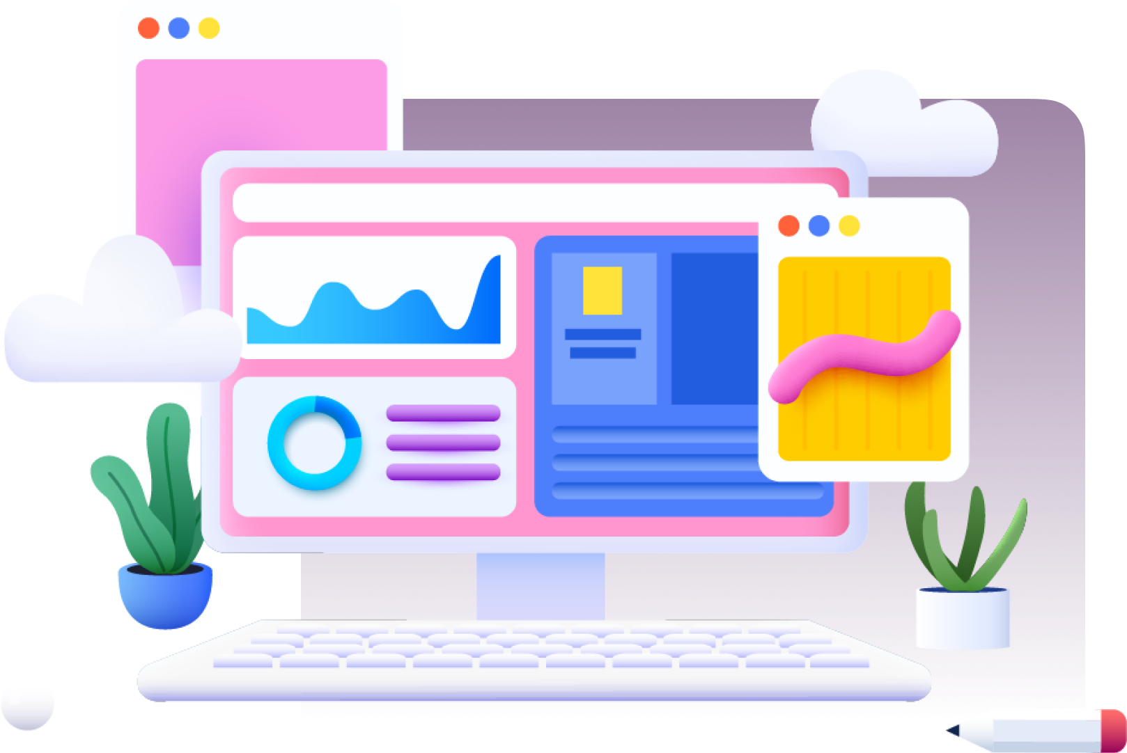 إبني صفحتك الشخصية ونطلق